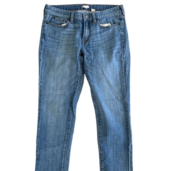 j CREW Women's Ankle Straight Jeans Size 30 - Picture 6 of 8